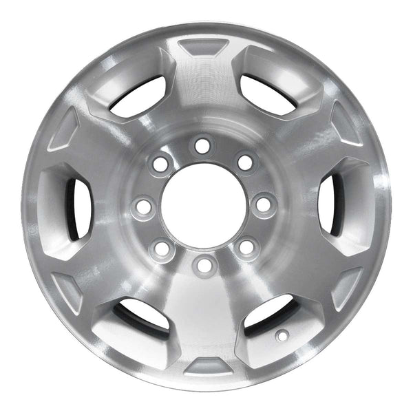 2008 chevrolet silverado wheel 17 machined silver aluminum 8 lug rw5293ms 30