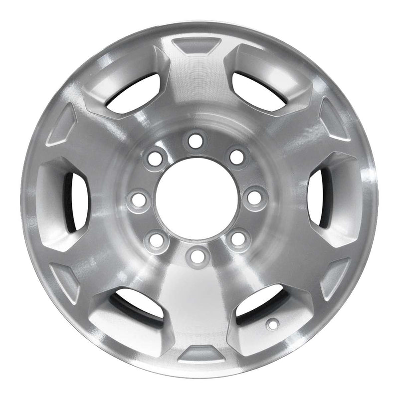 2010 chevrolet silverado wheel 17 machined silver aluminum 8 lug rw5293ms 32