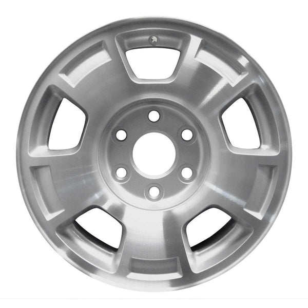 2009 chevrolet suburban wheel 17 machined silver aluminum 6 lug rw5299ms 3