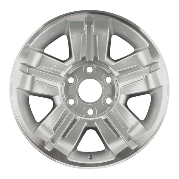 2001 chevrolet silverado wheel 18 machined silver aluminum 6 lug rw5300ms 57