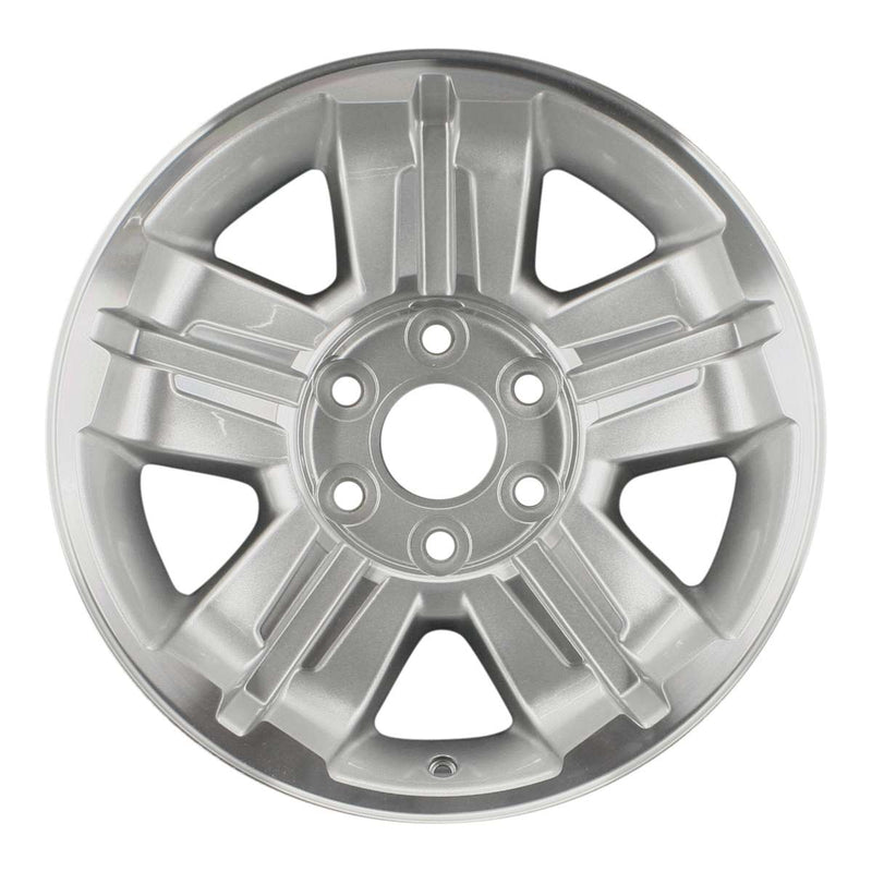 2001 chevrolet silverado wheel 18 machined silver aluminum 6 lug rw5300ms 57