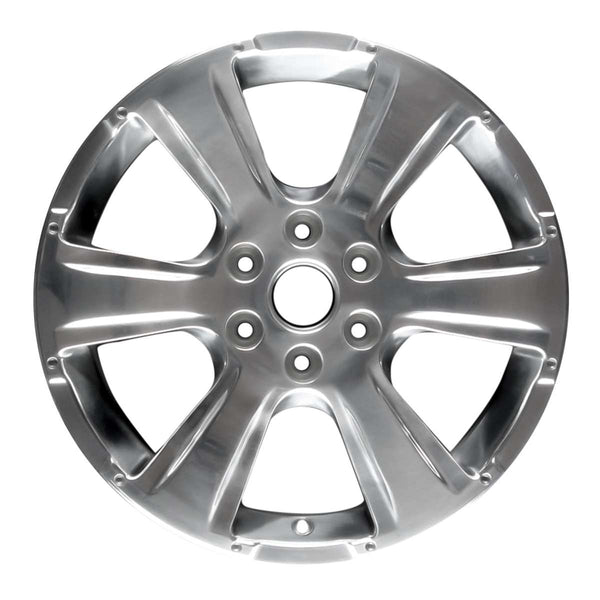 2007 chevrolet trailblazer wheel 18 polished aluminum 6 lug w5316p 4