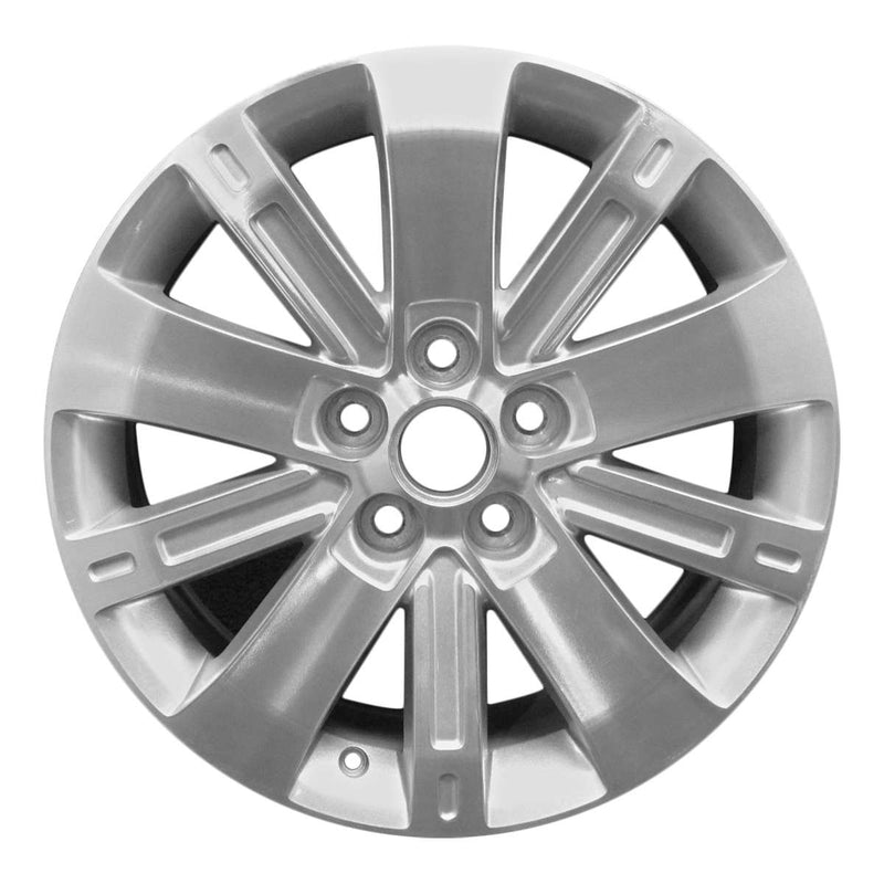 2012 chevrolet equinox wheel 18 machined silver aluminum 5 lug rw5434ms 3