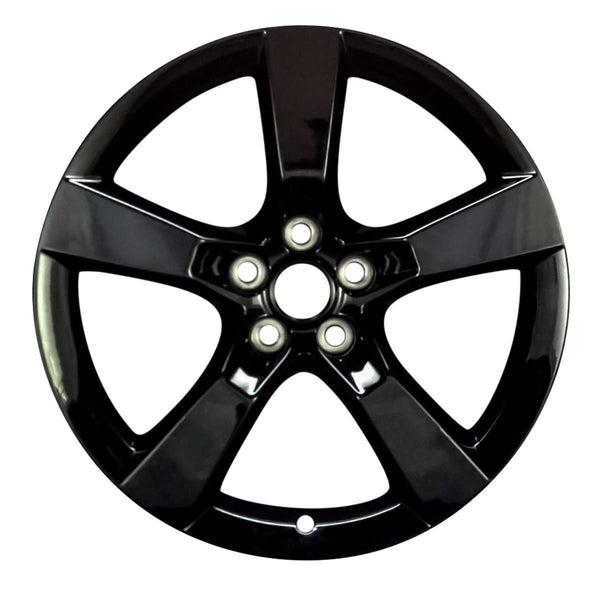 2012 chevrolet camaro wheel 20 gloss black aluminum 5 lug w5444gb 3