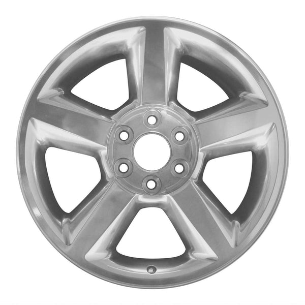 2009 chevrolet suburban wheel 20 polished aluminum 5 lug rw5453p 3