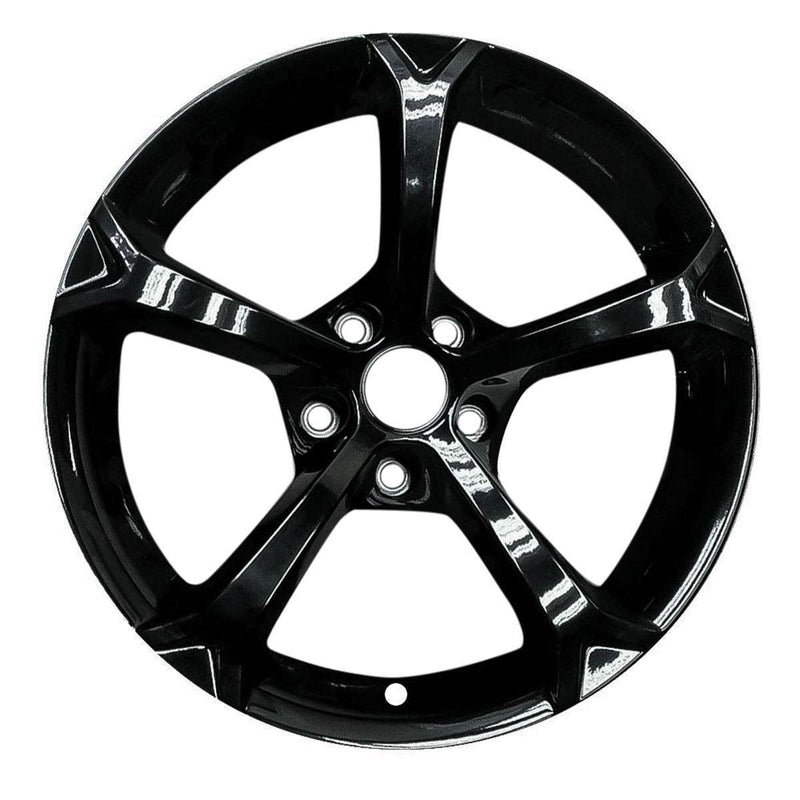 2013 chevrolet corvette wheel 18 gloss black aluminum 5 lug w5460gb 4