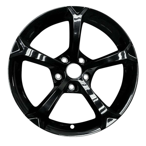 2011 chevrolet corvette wheel 18 gloss black aluminum 5 lug w5460gb 2