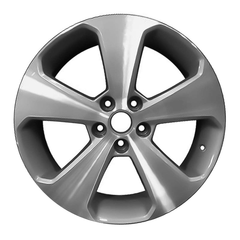 2011 chevrolet cruze wheel 17 machined charcoal aluminum 5 lug rw5475mc 1