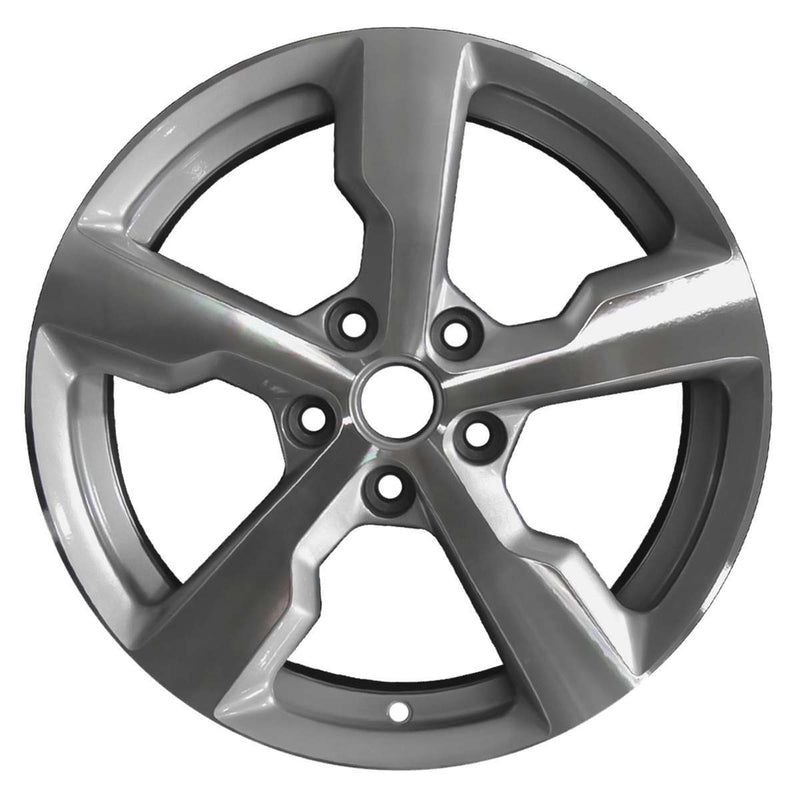 2014 chevrolet volt wheel 17 machined silver aluminum 5 lug w5481ms 4