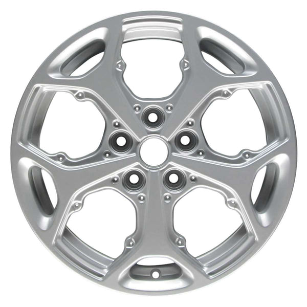 2012 chevrolet volt wheel 17 silver aluminum 5 lug w5516s 1