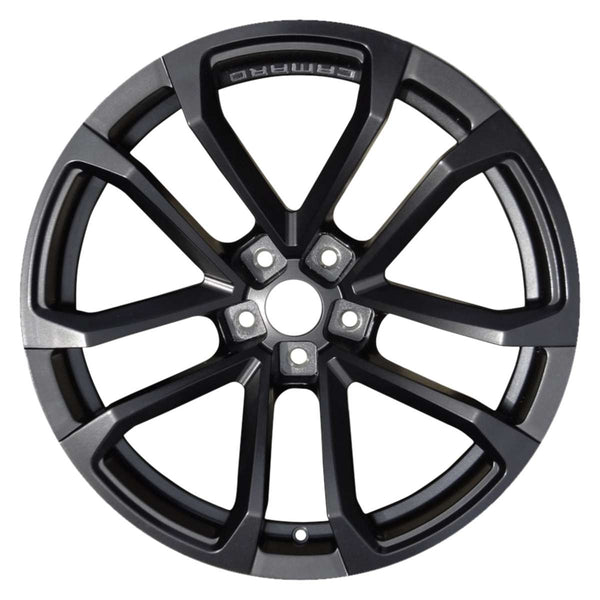 2014 chevrolet camaro wheel 20 black aluminum 5 lug w5548b 3