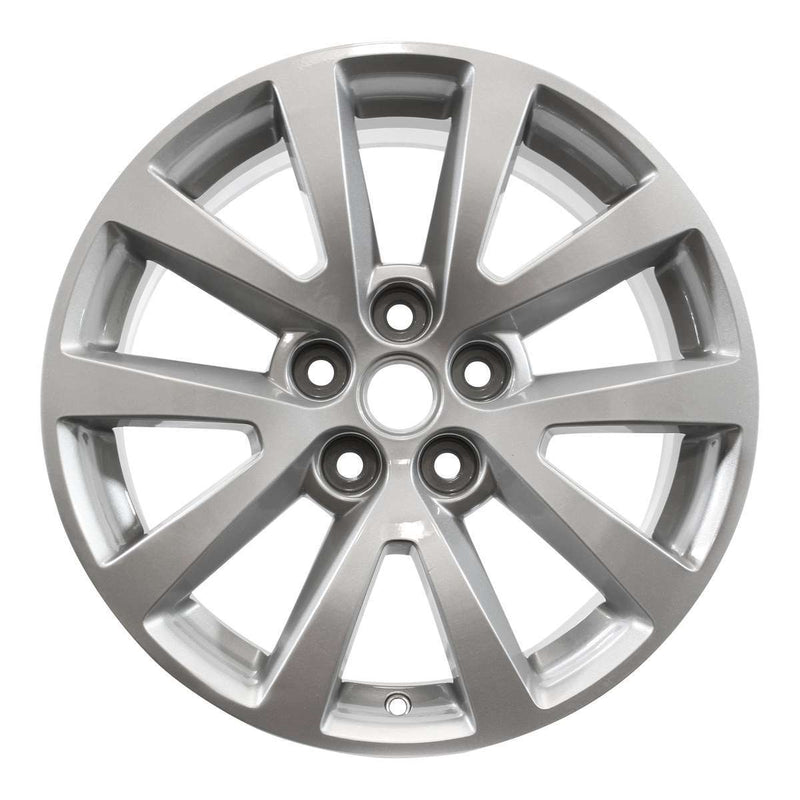 2014 chevrolet malibu wheel 18 silver aluminum 5 lug rw5560s 2