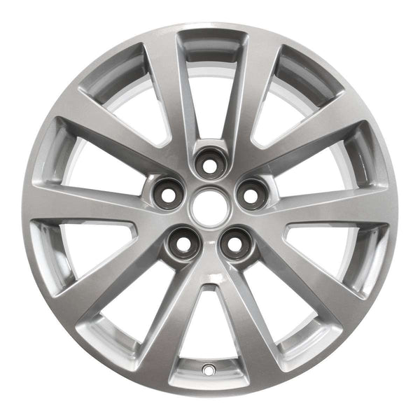 2013 chevrolet malibu wheel 18 silver aluminum 5 lug rw5560s 1