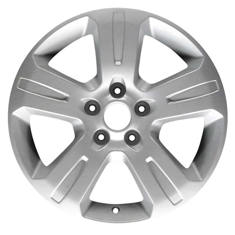 2014 chevrolet captiva wheel 17 silver aluminum 5 lug w5567s 2