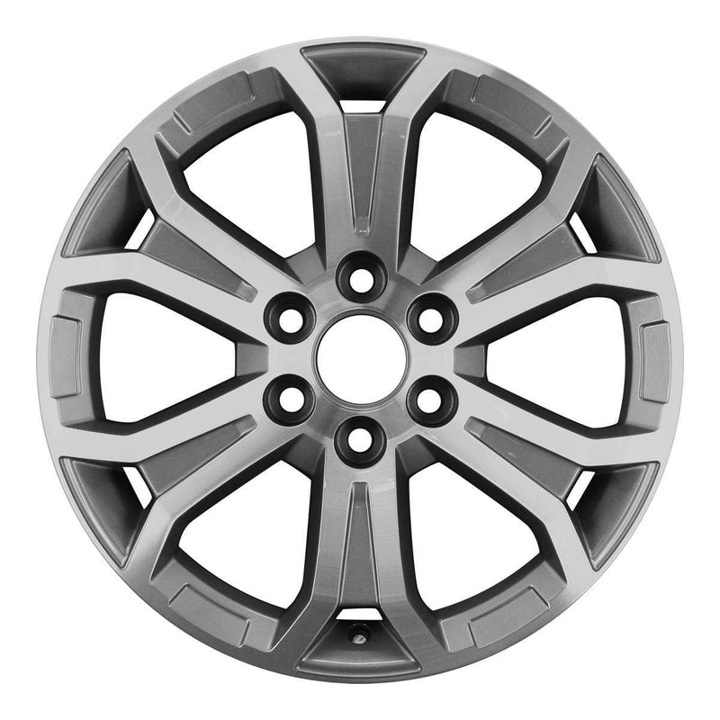 2013 gmc acadia wheel 19 machined charcoal aluminum 6 lug rw5573mc 1