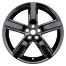 2012 chevrolet camaro wheel 20 black aluminum 5 lug w5577b 1