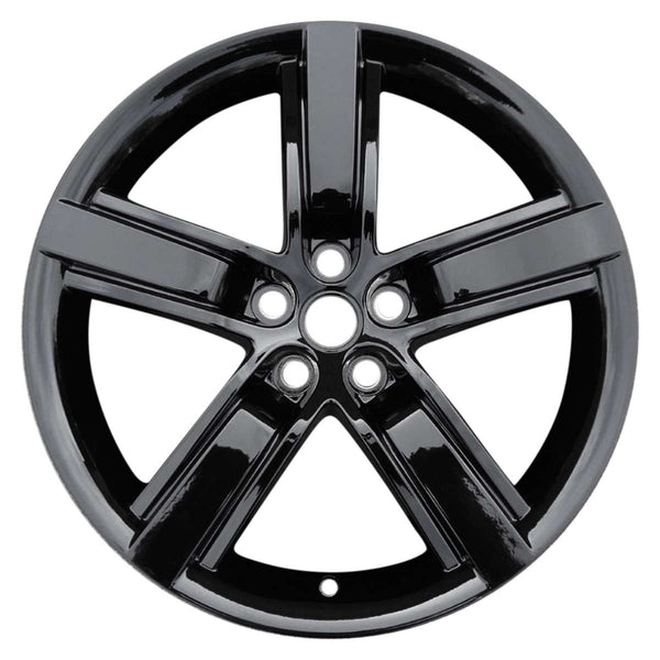 2015 chevrolet camaro wheel 20 black aluminum 5 lug w5577b 4