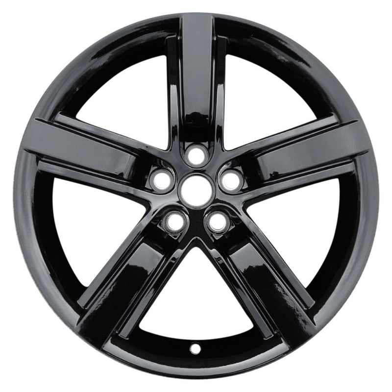 2015 chevrolet camaro wheel 20 black aluminum 5 lug w5577b 4