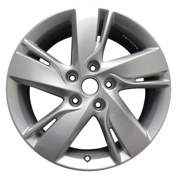 2014 chevrolet cruze wheel 17 silver aluminum 5 lug w5610s 1