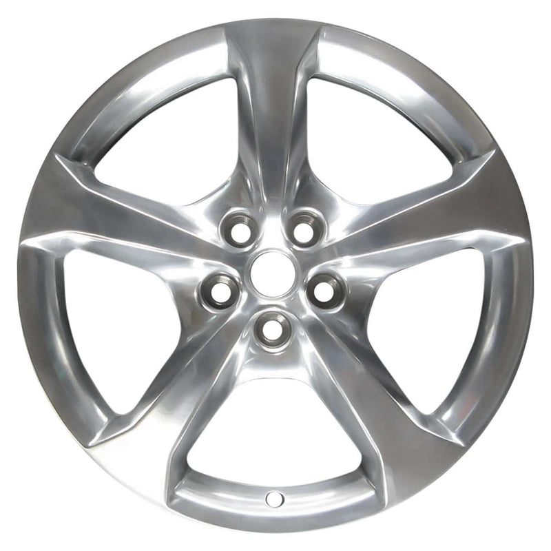 2015 chevrolet camaro wheel 20 polished aluminum 5 lug w5627p 3