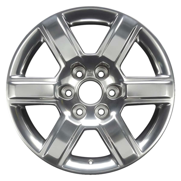 2014 gmc sierra wheel 18 polished aluminum 6 lug w5645p 1