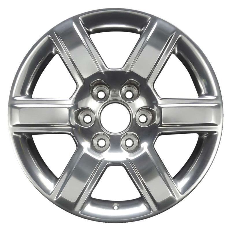 2014 gmc sierra wheel 18 polished aluminum 6 lug w5645p 1