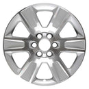 2016 gmc sierra wheel 20 machined silver aluminum 6 lug w5650ms 3