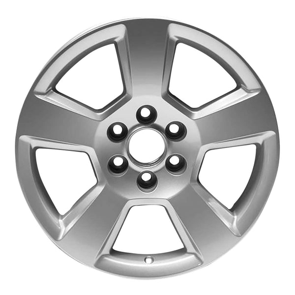 2016 chevrolet silverado wheel 20 silver aluminum 6 lug rw5652s 3