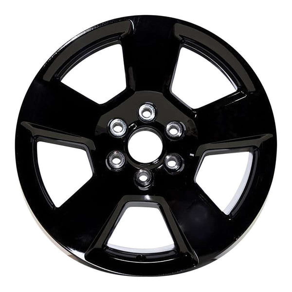 2014 chevrolet silverado wheel 20 black aluminum 6 lug rw5652b 1