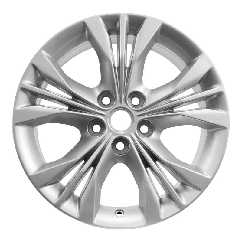 2019 chevrolet impala wheel 18 silver aluminum 5 lug rw5710s 4