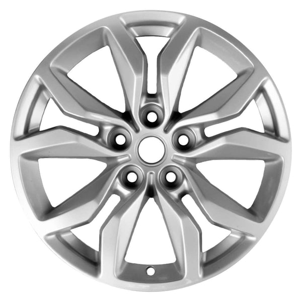 2016 chevrolet impala wheel 18 silver aluminum 5 lug rw5712s 2