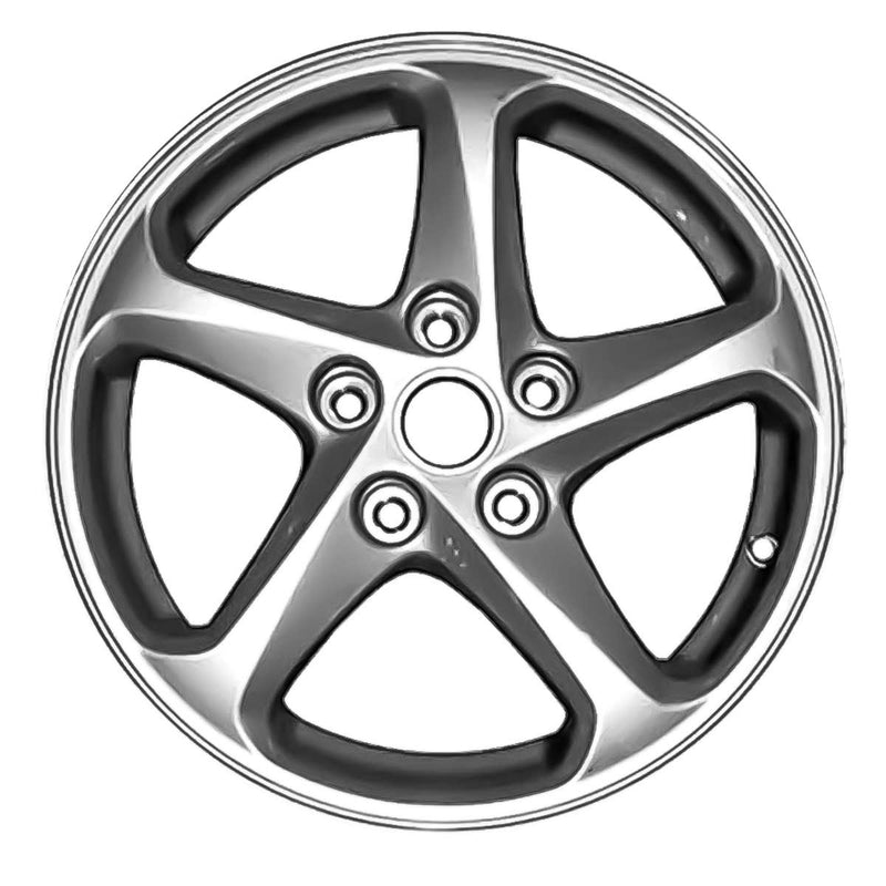 2016 chevrolet malibu wheel 16 silver aluminum 5 lug rw5714s 1