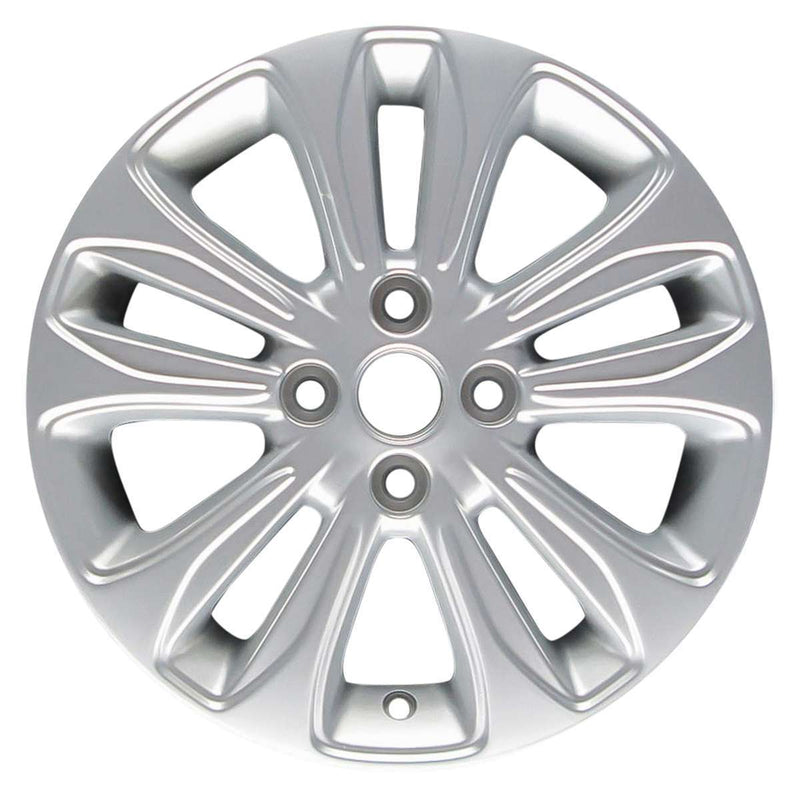 2018 chevrolet spark wheel 15 silver aluminum 4 lug w5720s 3