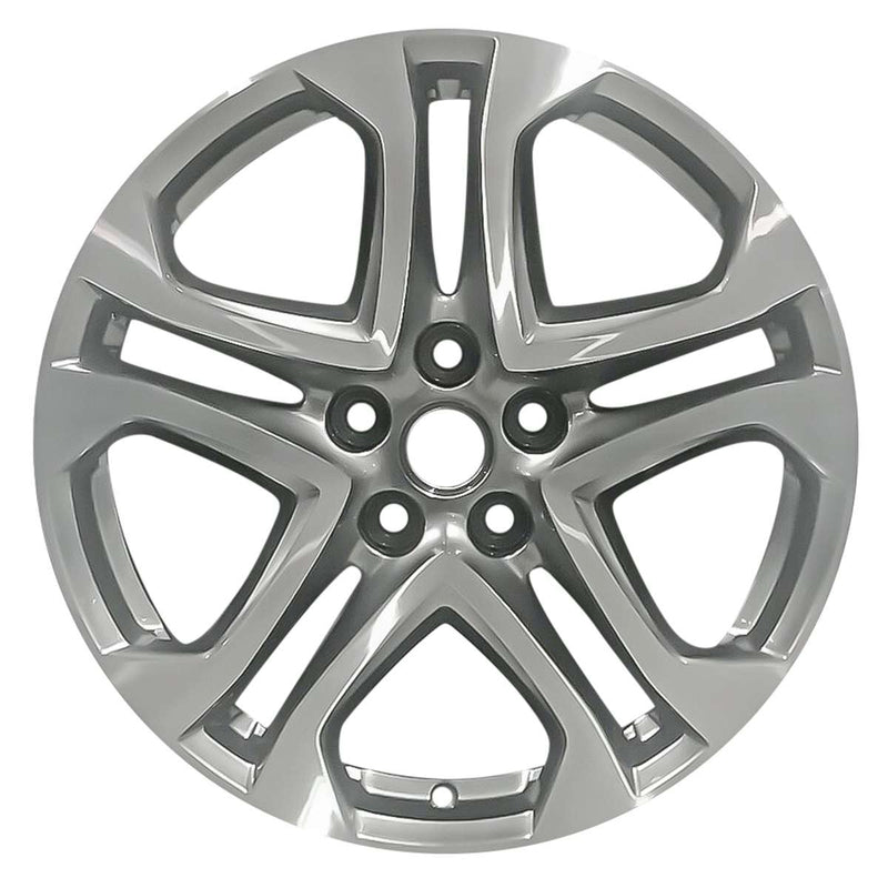 2017 chevrolet ss wheel 19 machined hyper aluminum 5 lug w5721mh 2