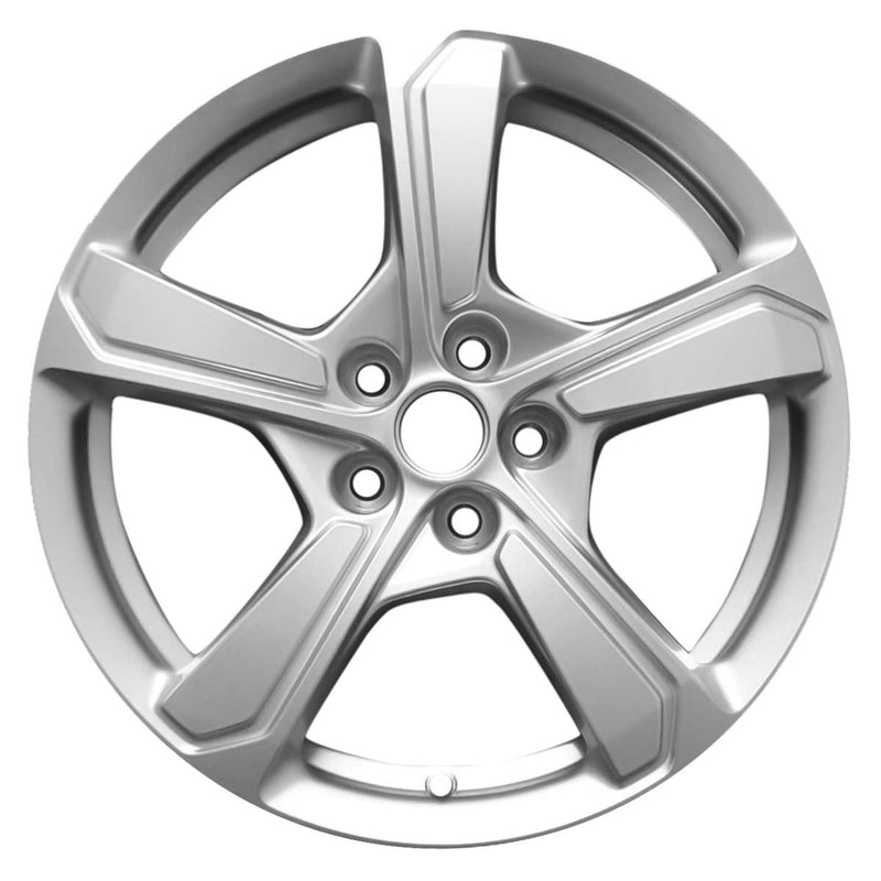 2016 chevrolet volt wheel 17 silver aluminum 5 lug w5723s 1