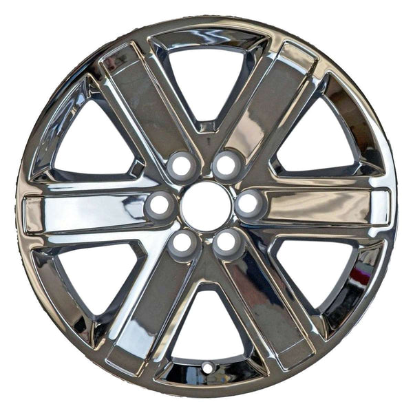 2015 gmc canyon wheel 18 chrome clad aluminum 6 lug w5746cclad 1