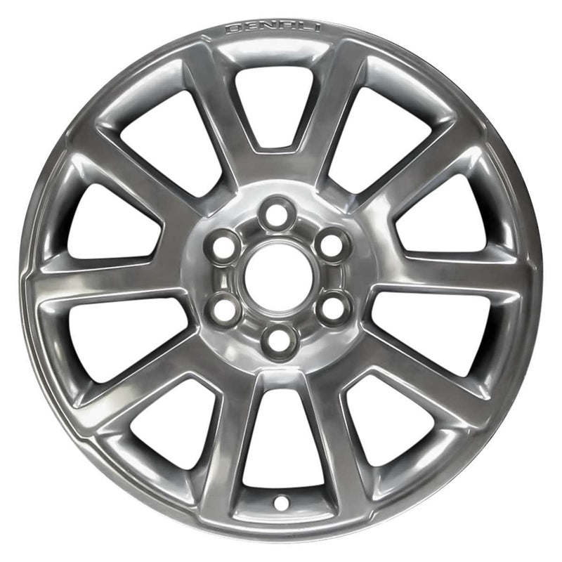 2017 gmc yukon wheel 20 polished aluminum 6 lug w5751p 8