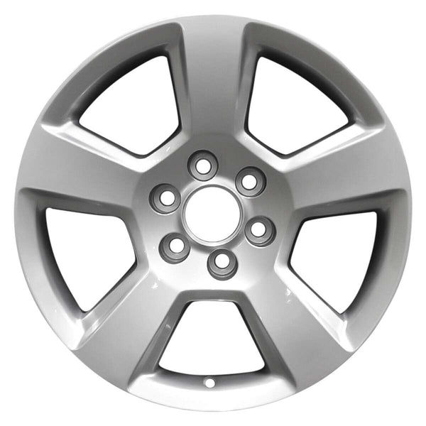 2018 gmc sierra wheel 20 silver aluminum 6 lug rw5754s 22