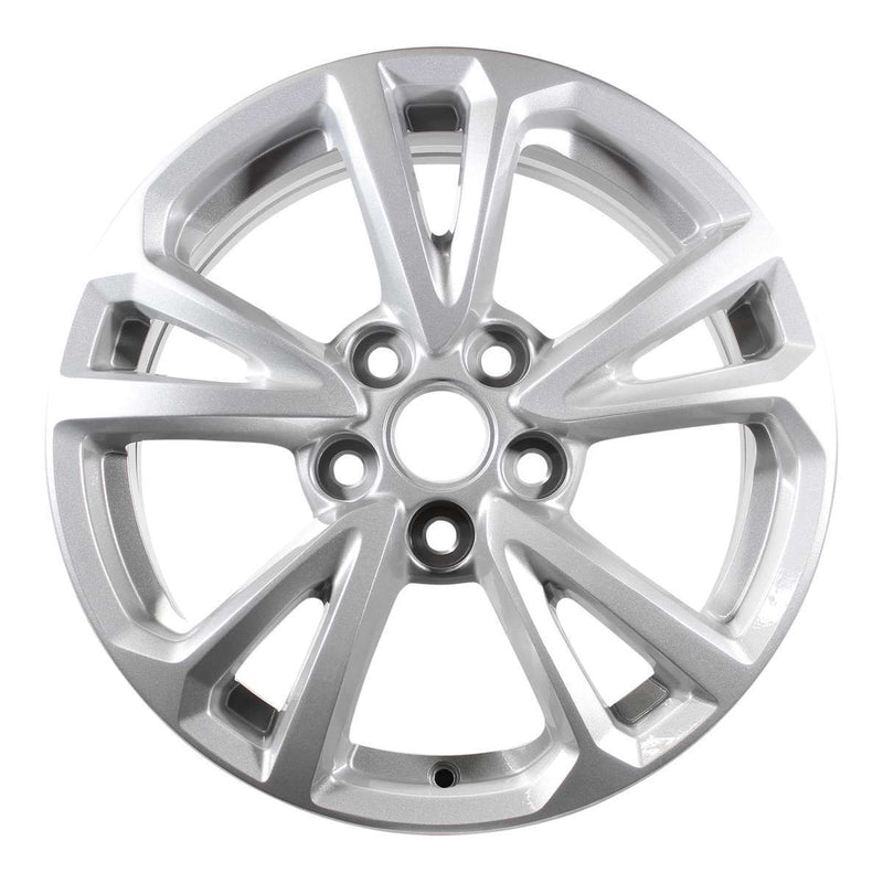 2016 chevrolet equinox wheel 17 silver aluminum 5 lug rw5756s 1