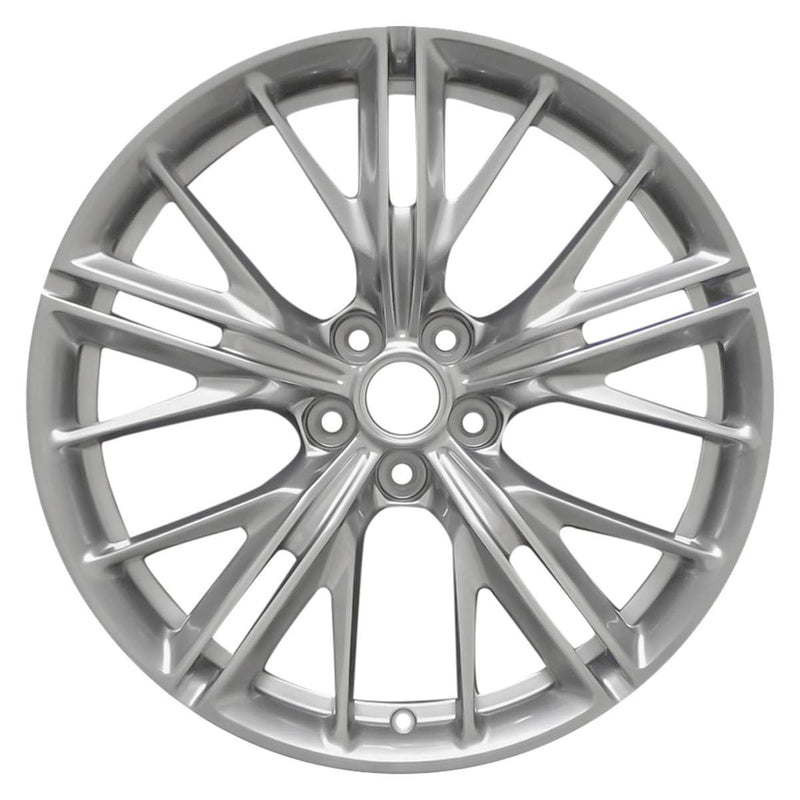 2017 chevrolet camaro wheel 20 silver aluminum 5 lug w5773s 1