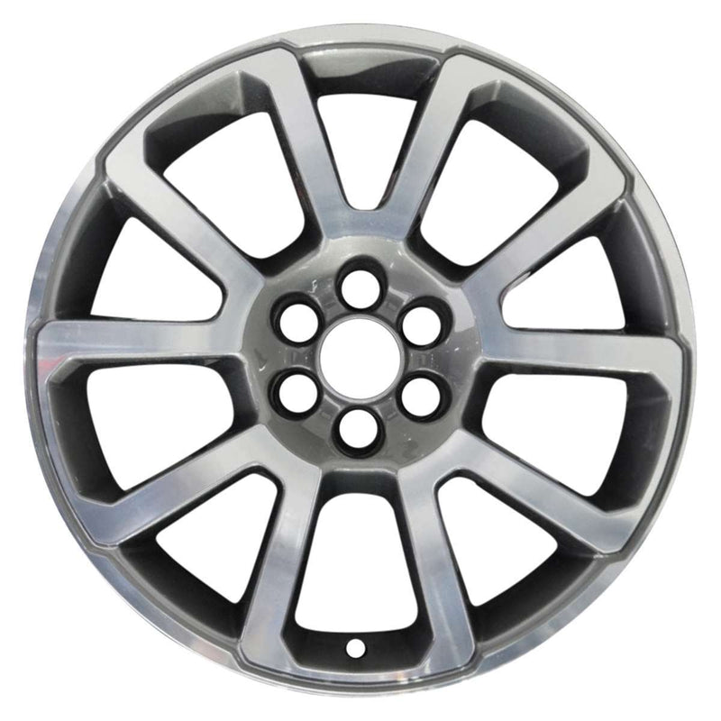 2020 gmc canyon wheel 20 machined charcoal aluminum 6 lug w5793mc 9