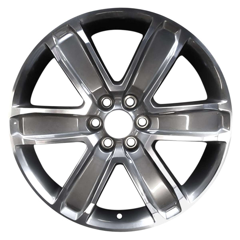 2020 chevrolet blazer wheel 20 machined charcoal aluminum 6 lug w5794mc 16