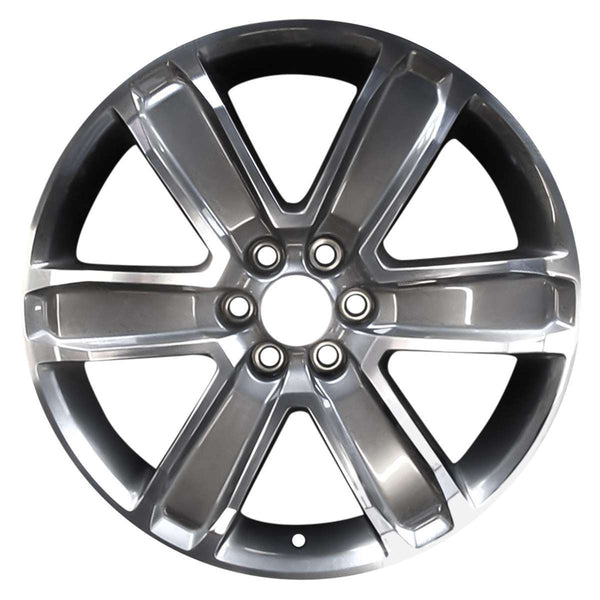 2020 gmc acadia wheel 20 machined charcoal aluminum 6 lug w5794mc 8