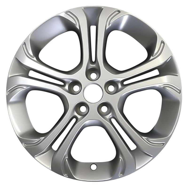 2021 chevrolet bolt wheel 17 silver aluminum 5 lug w5813s 5