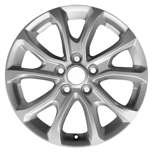 2019 chevrolet trax wheel 17 silver aluminum 5 lug rw5829s 4