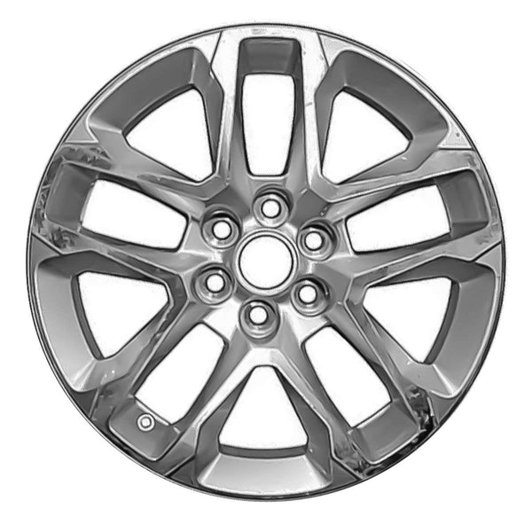 2018 chevrolet traverse wheel 18 silver aluminum 6 lug w5843s 1