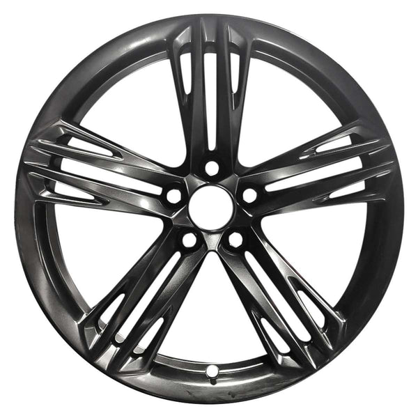 2019 chevrolet camaro wheel 19 black aluminum 5 lug w5853b 2