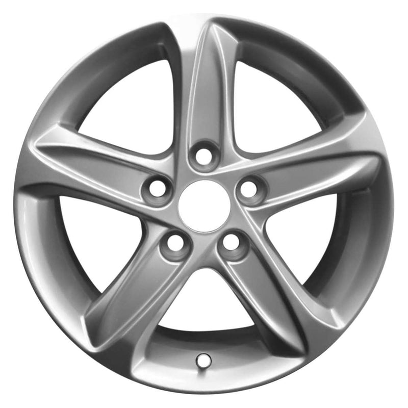 2019 chevrolet malibu wheel 16 silver aluminum 5 lug rw5885s 1