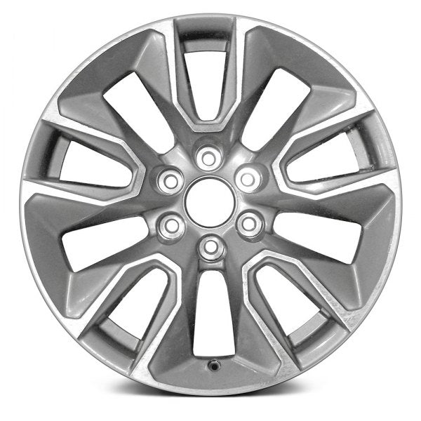 2020 gmc sierra wheel 20 silver aluminum 6 lug w5916s 8