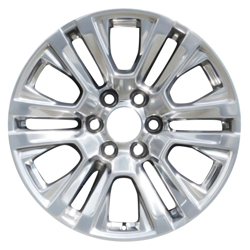 2019 gmc sierra wheel 20 polished aluminum 6 lug w5917p 3